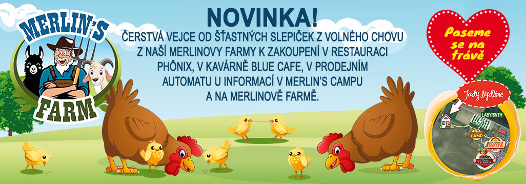 Vajíčka z Merlinovy farmy