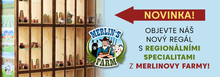 Regál regionální potraviny