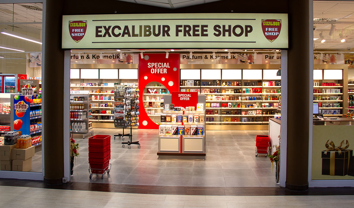 Excalibur Free Shop ve Family Center