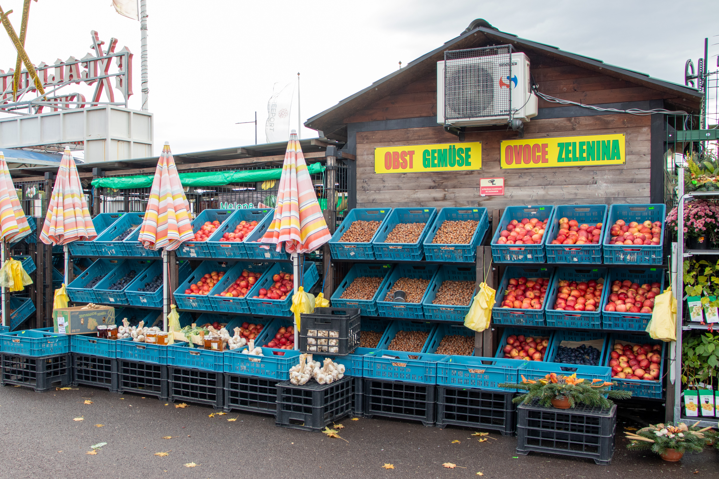 Ovoce zelenina - květiny