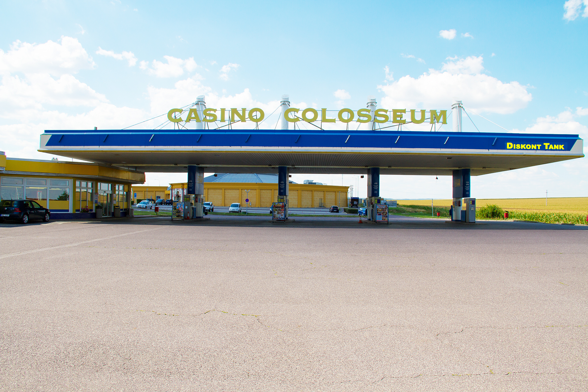 Diskont Tank - čerpací stanice 