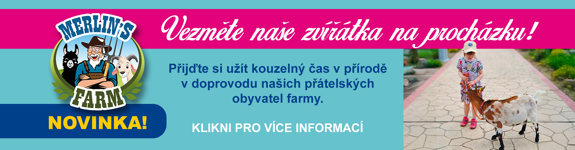 Slajd prochazky se zviraty